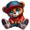 Crying Bear Tee view 1